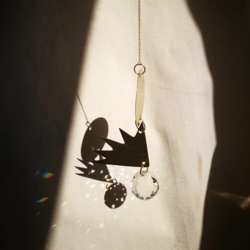 BRASS SUN LIGHT CATCHER